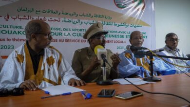 صورة السيد العمدة المساعد يشرف على افتتاح فعاليات اليوم الأول من منتديات نواكشوط للشباب والثقافة والرياضة  في توجنين
